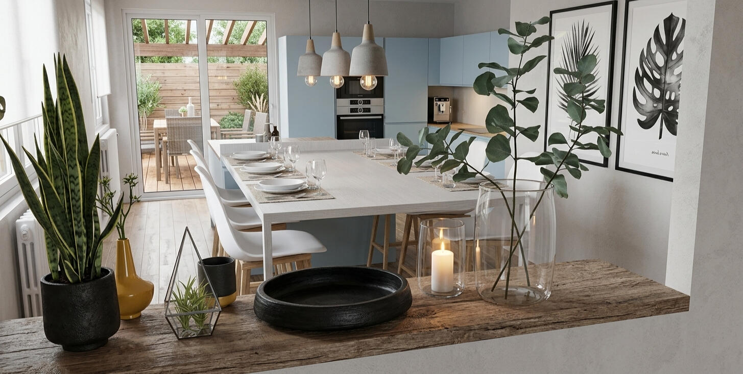 Rénovation complete d'une maison architecte d'interieur decoratrice Alsace à distance ou sur place valerie j brisvalter - vb design d'espaces turckheim