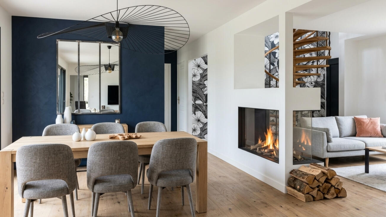 Réagencement complet d'une maison Réagencemt complet d'une maison avec agrandissement - architecture d'interieur decoratrice valerie j brisvalter - vb design d'espaces turckheim
